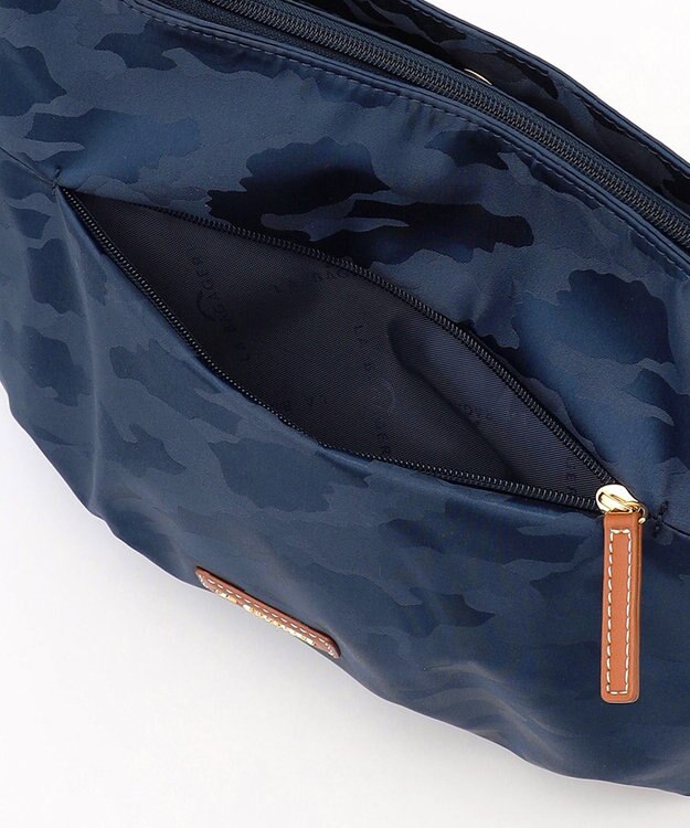 LA BAGAGERIE シャドージャカード 2WAYショルダーバッグ ネイビー