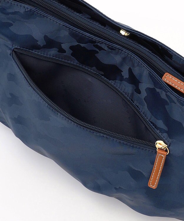 LA BAGAGERIE シャドージャカード 2WAYショルダーバッグ ネイビー