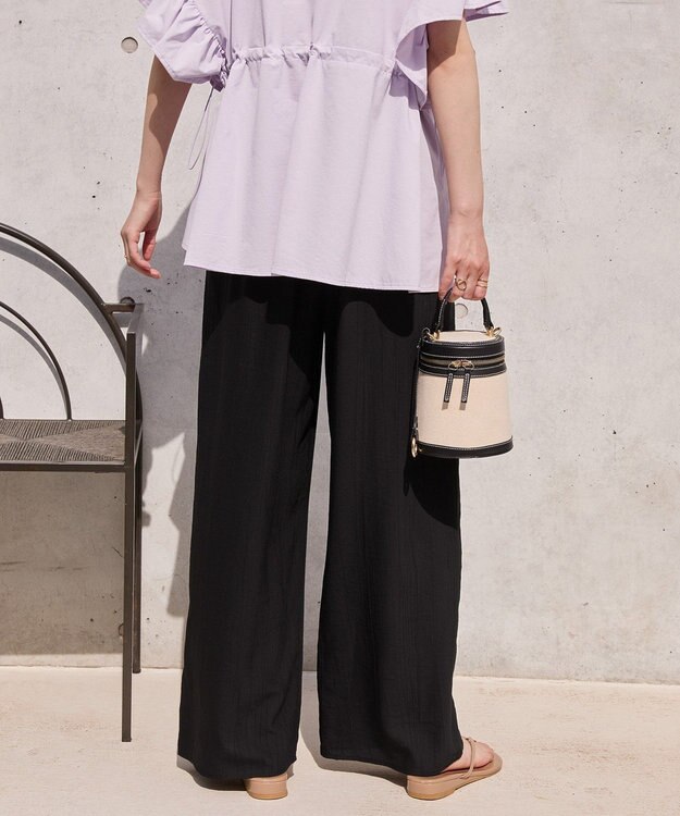 AMERICAN HOLIC 【接触冷感】ワッシャーイージーパンツ Chocolat