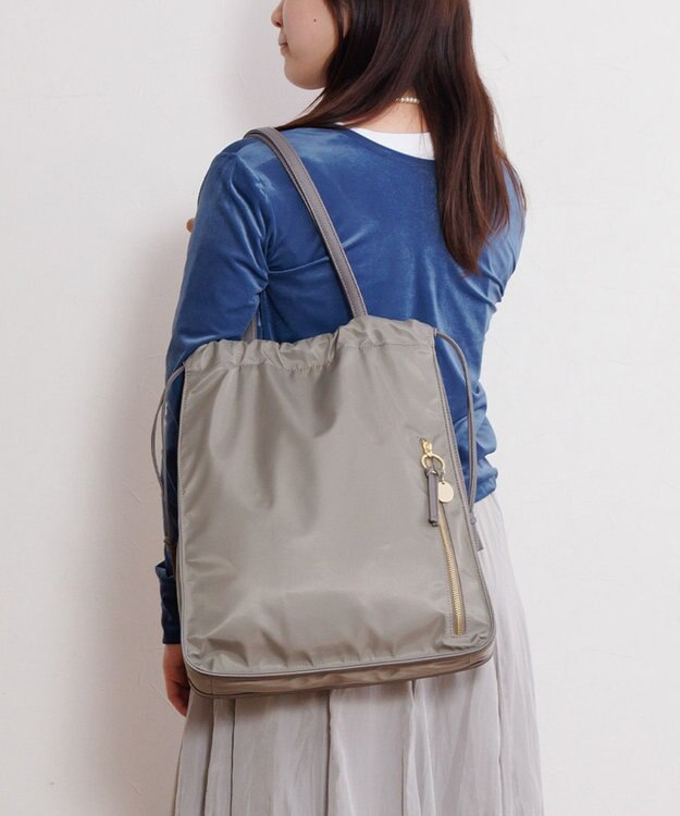 ACE BAGS & LUGGAGE HAyU × ace. ユッカ トートバッグ A4サイズ 17837 グレージュ