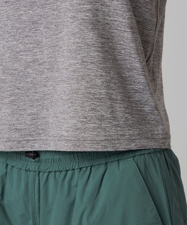 Chacott Chacott BALANCE ドライストレッチリフレクターTシャツ グレー杢