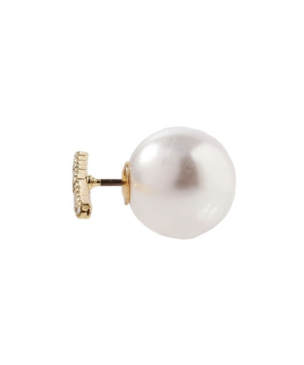 YECCA VECCA 2wayパールバーピアス Gold