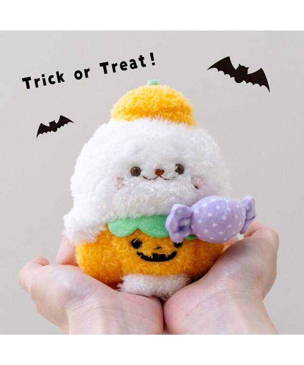 Mother garden しろたん ハロウィン ぽてぽてマスコット 《しろたん》 単品 しろたん