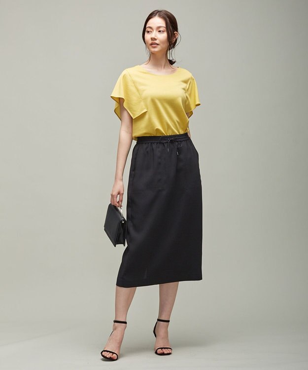 ICB L 【マガジン掲載】 Fully カットソー（番号CH58） イエロー系