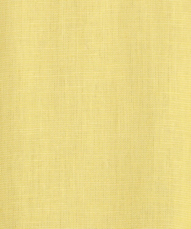 ANY 【洗濯機可能】ライトリネンクロス　チュニック イエロー