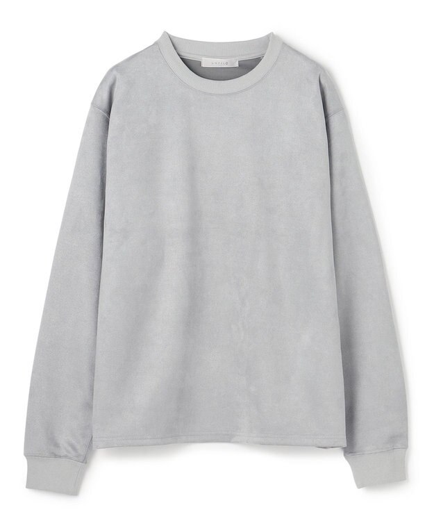 UNFILO MENS 【男女兼用】クリーンスエード クルー チャコール