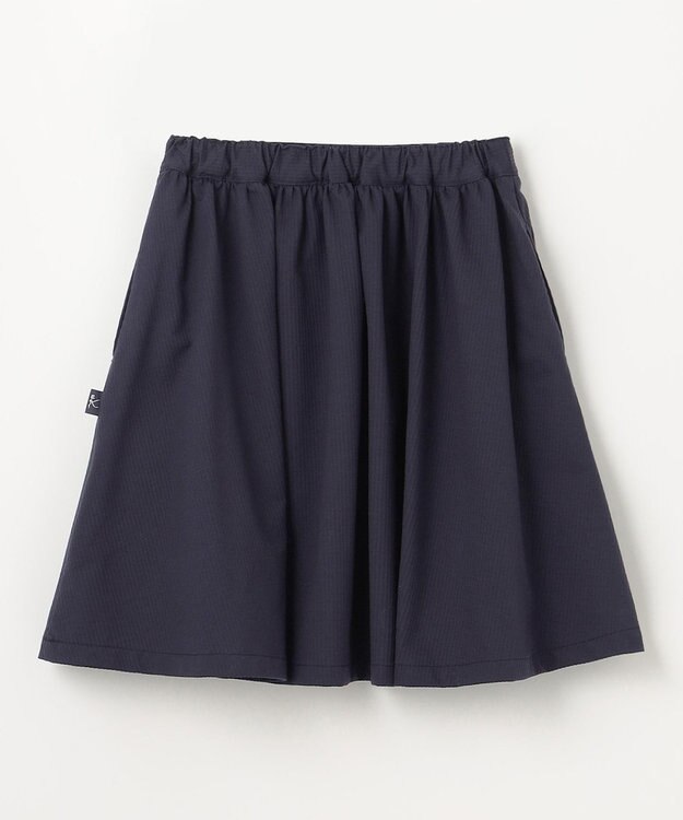 組曲 KIDS 【110-140㎝】ソロナギャザー スカート ネイビー系