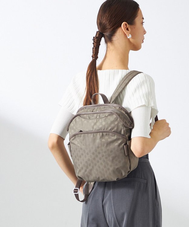 Polka Dots パイピングポケットコンパクトリュック / Y'SACCS