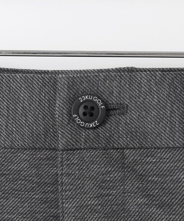 23区GOLF 【MEN】バックメッシュジャージーパンツ ライトグレー系