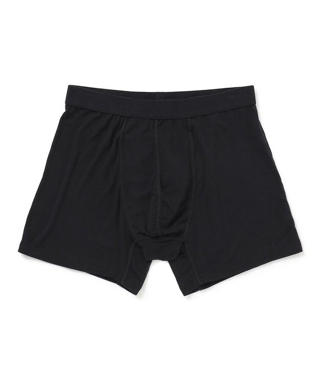 23区GOLF 【MEN】TTON なめらかレーヨン吸水ボクサーショーツ ブラック系