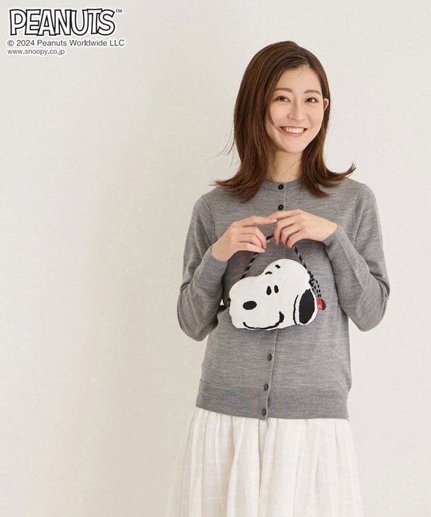 ROOTOTE 8584【スヌーピー】IP.ベビールー.ピロー.ピーナッツ-9I 01：ホワイト