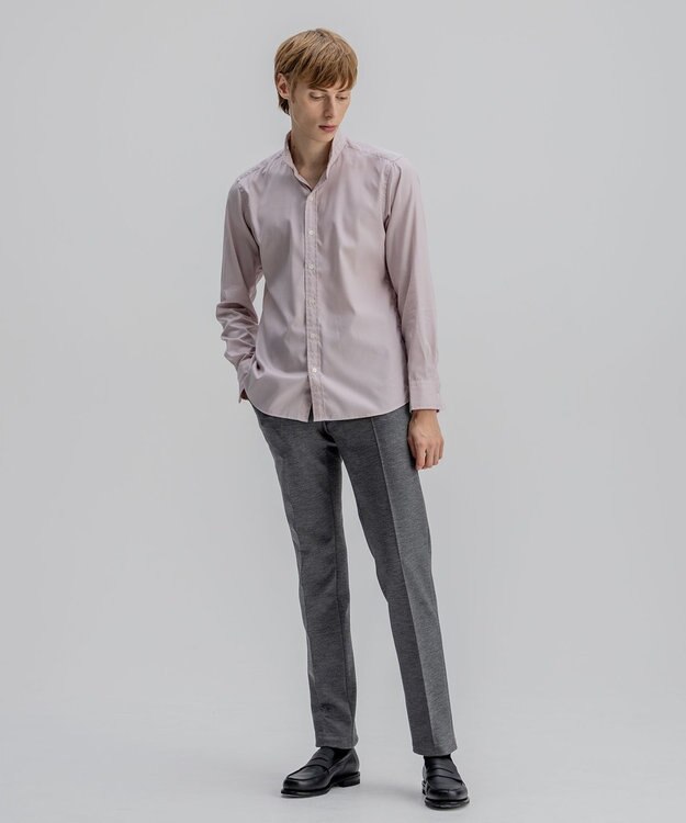 JOSEPH HOMME 80/2オックス　ウイングカラーシャツ ローズ系