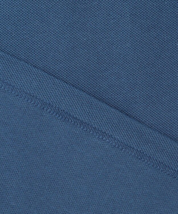 J.PRESS MEN レジメンタル ポロシャツ ブルー系