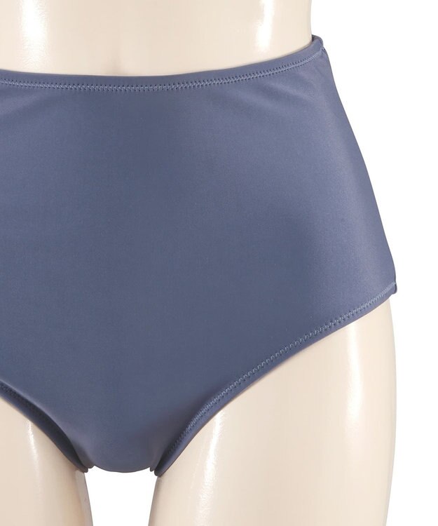 San-ai Resort（三愛水着楽園） 【WEB限定】Aラインワンピース2点セット水着 ブルー