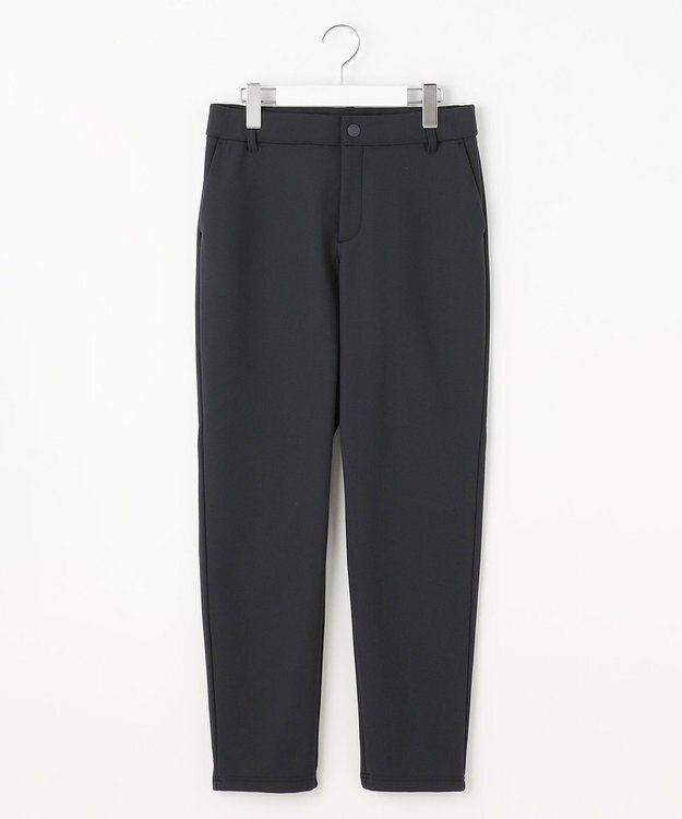 23区GOLF 冬の暖かボトム【WOMEN】ボンディング テーパードパンツ ネイビー系