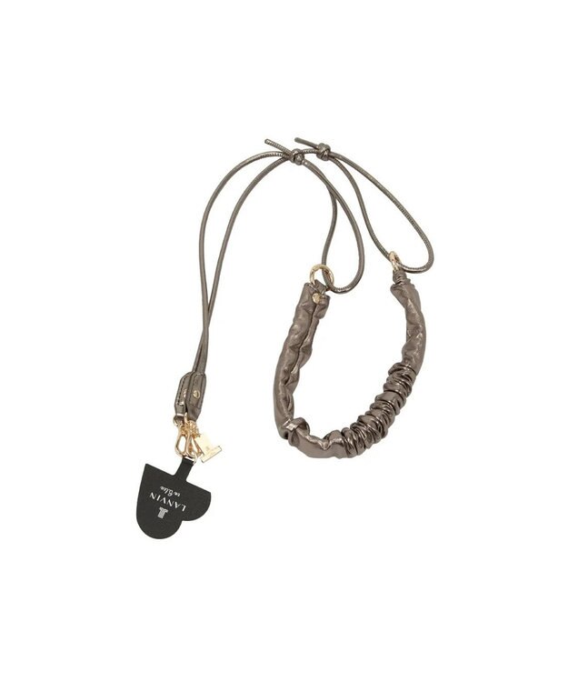 LANVIN en Bleu ノエルスリング ストラップ ブロンズ