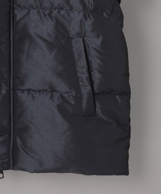 GOTAIRIKU 【ダウン80％使用】ニットスリーブ ダウンブルゾン ネイビー系8