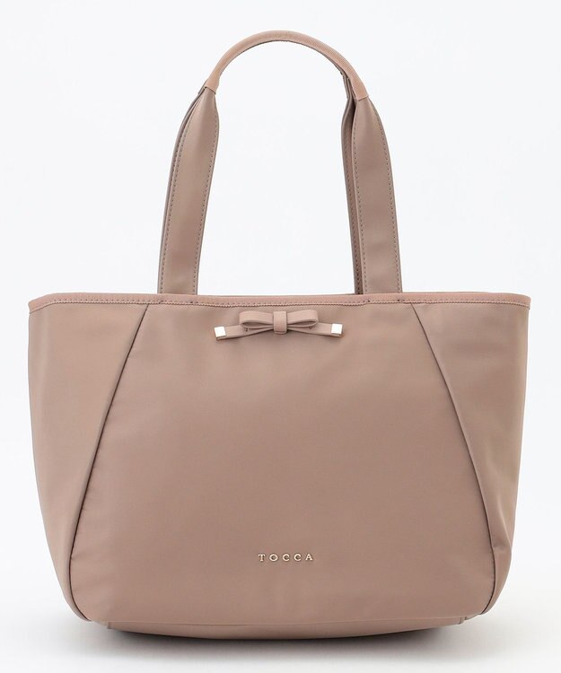 TOCCA 【A4サイズ対応・撥水】JOLIE KNOT NYLONTOTE トートバッグ ベージュ系