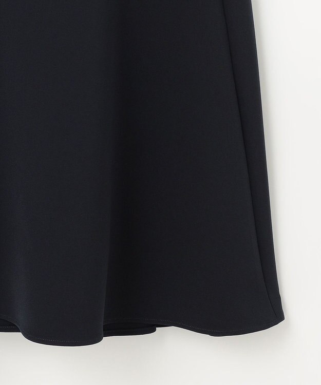 組曲 L 【WEB限定】コンフォータブルドレープ ワンピース ネイビー系