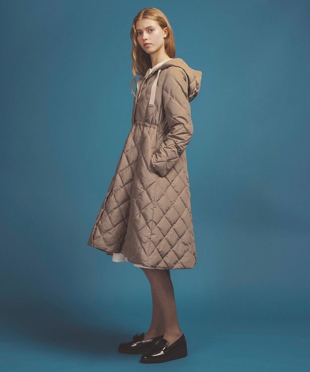 TOCCA 【消臭】PLAYING CARD ロングコート ブラウン系