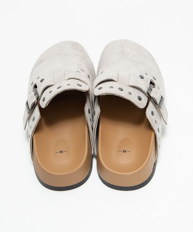 WEGO スタッズデザインサボ ライトベージュ