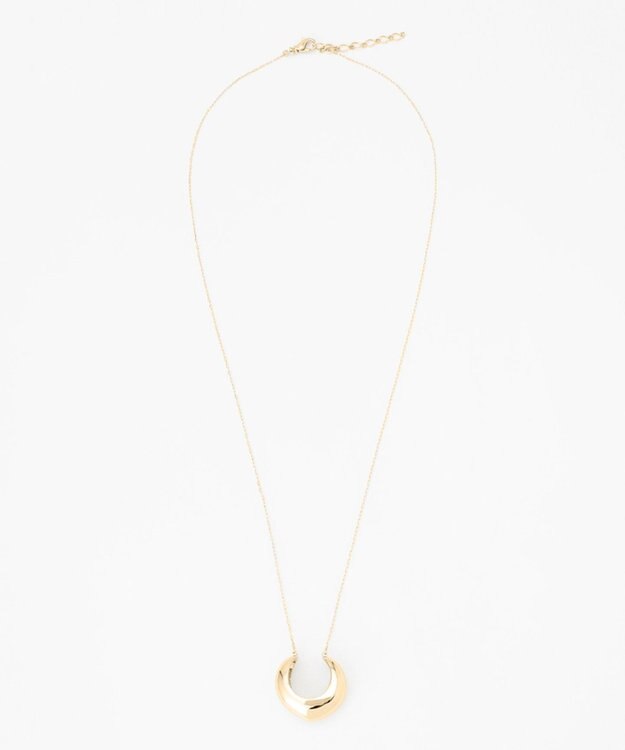 GRACE CONTINENTAL ボリュームフープネックレス ゴールド