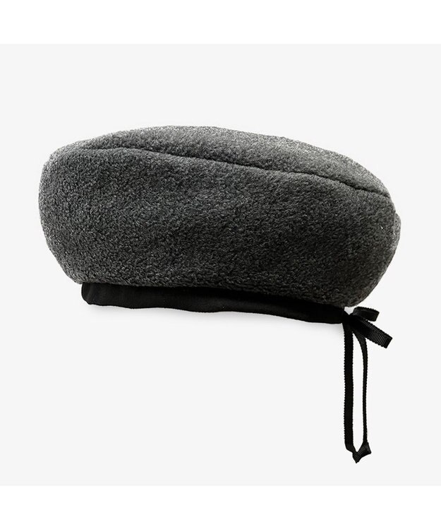 林八百吉商店 un chapeau リバーシブルベレー チャコール