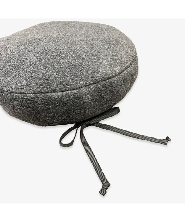 林八百吉商店 un chapeau リバーシブルベレー チャコール