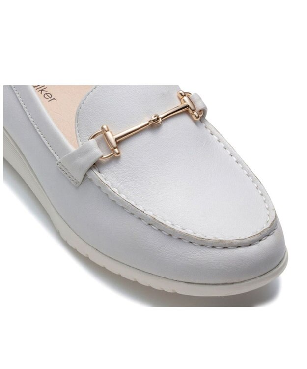 REGAL FOOT COMMUNITY 【リーガルウォーカーレディース】HC62 ビットローファー フラットシューズ アイボリー