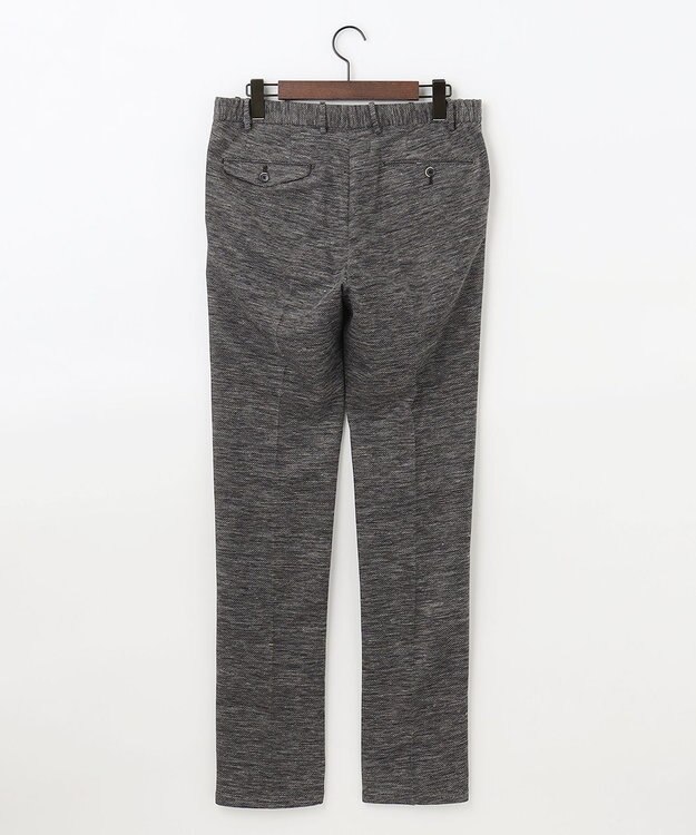 JOSEPH ABBOUD 【JAPAN FABRIC】ウエスト伸びる ジャージー パンツ グレー系