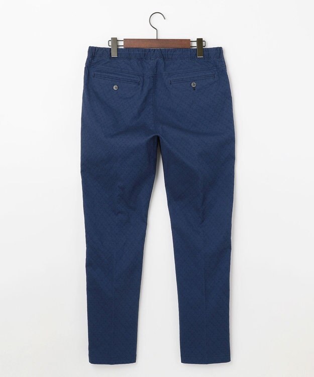 JOSEPH ABBOUD MOUNTAIN 【SPACE／UNISEX】ダイヤジャガードストレッチ パンツ ネイビー系