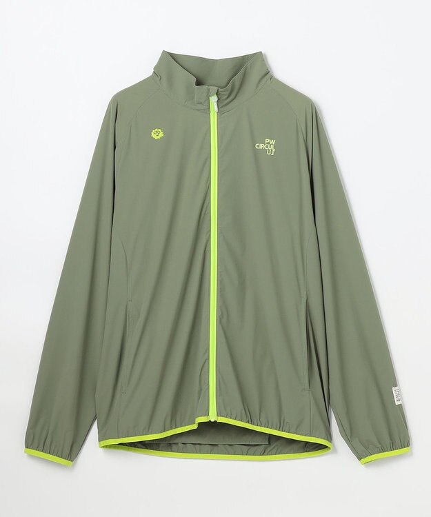 PW CIRCULUS 【撥水加工 / 小さくまとまる】【MEN】パッカブルブルゾン  ゴルフ グリーン系