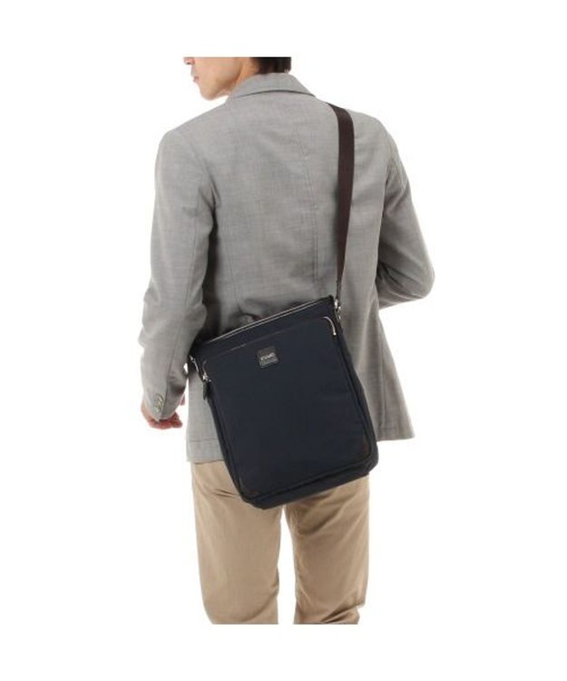 ACE BAGS & LUGGAGE MACKINTOSH PHILOSOPHY バルヴェニー ショルダー タテ型 A4ジャスト 54283 マッキントッシュフィロソフィー ネイビー
