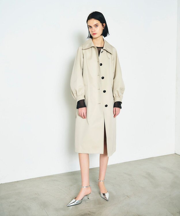 GRACE CONTINENTAL バルマカンコート ベージュ