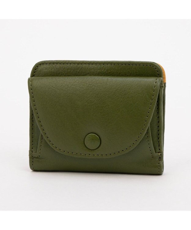 UNBILLION アトランタ ATLANTA / 牛革二つ折り財布 グリーン
