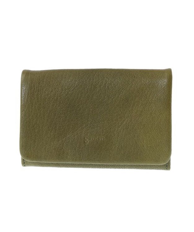 genten ゴートベーシック 名刺入れ カーキ