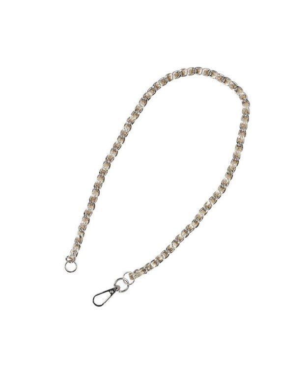 UNBILLION カシュカシュ cachecache / ミニポーチ付じゃらじゃらチャーム ゴールド