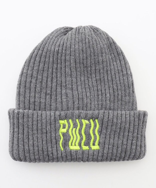 PW CIRCULUS 【UNISEX】WAVY カラーニット帽 ゴルフ グレー系