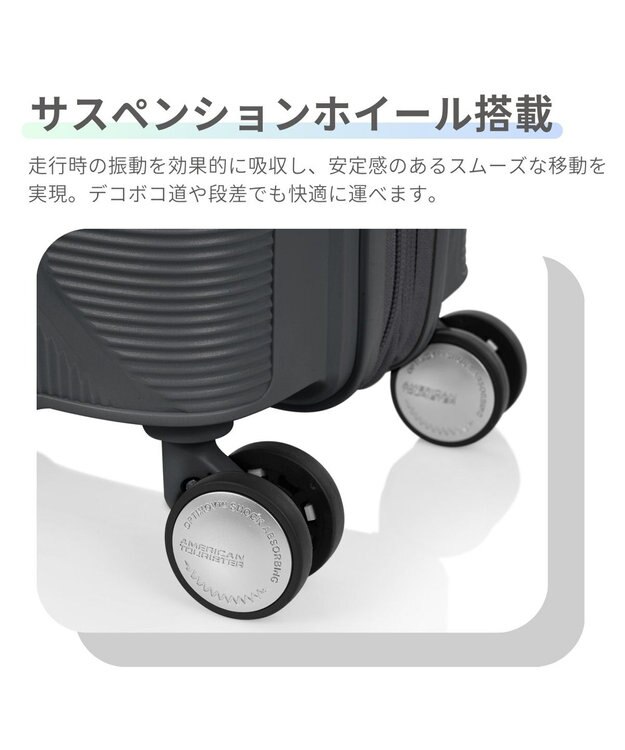 Samsonite アメリカンツーリスター スーツケース 123L(/139L)  インスタゴン スピナー81 INSTAGON ダークグレー