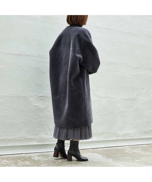 MODE ET JACOMO <MODE ET JACOMO>サイドバックルショートブーツ ブラック