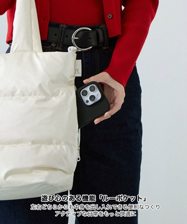 ROOTOTE 3682【弾む軽さフェザールー】FE.ミディアム.モデレート-A 04：グレージュ