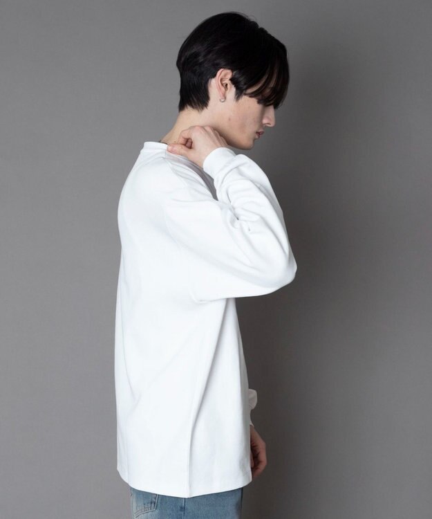 WEGO ワンポイントT（LS） ホワイト