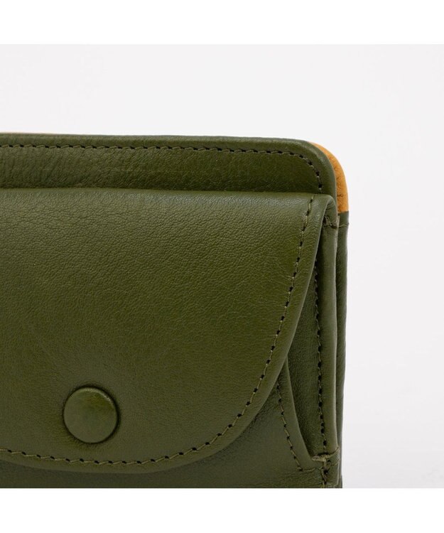 UNBILLION アトランタ ATLANTA / 牛革二つ折り財布 グリーン