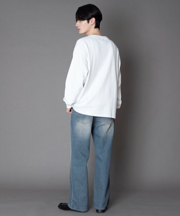 WEGO ワンポイントT（LS） ホワイト