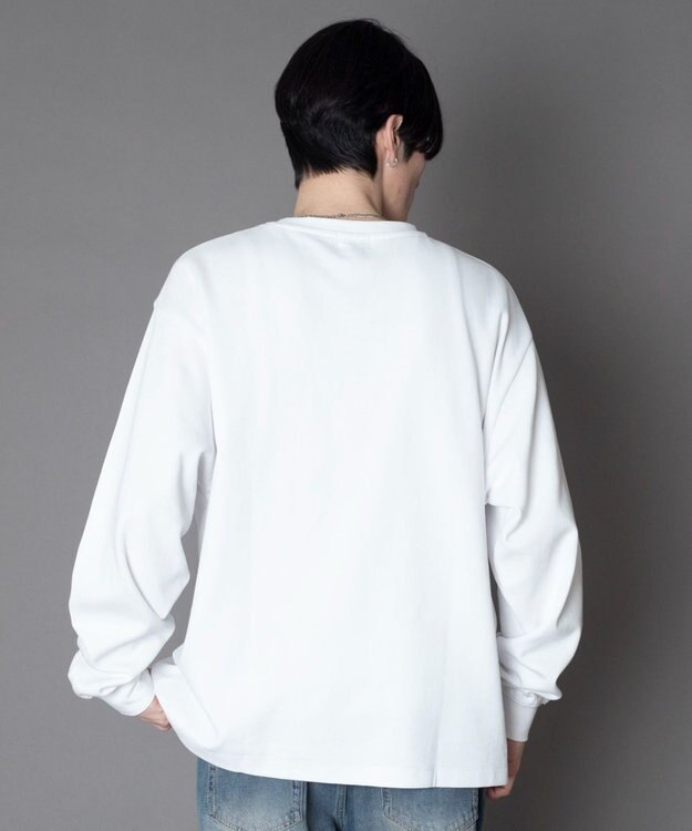 WEGO ワンポイントT（LS） ホワイト