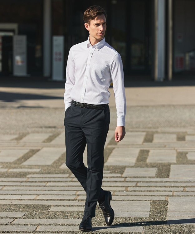 GOTAIRIKU 圧倒的清涼感【夏に必要なカイテキ7機能】クールドッツ セットアップパンツ_クラシックプリント(26年モデル) ネイビー_クラシックプリント