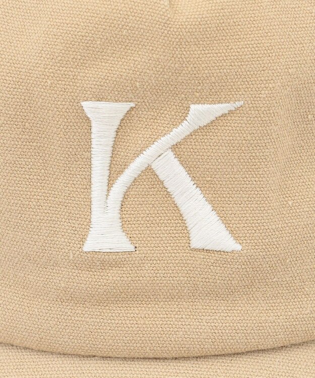 UNFILO レターキャップ ベージュ(K)