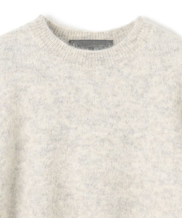 uncrave アルパカファーニット ショートトップス ナチュラル