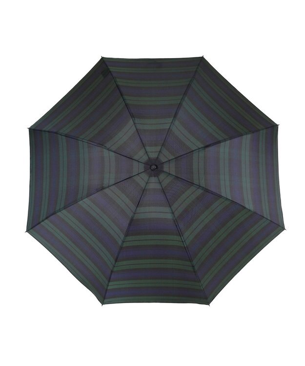 槇田商店 Makita Trad Black Watch 折りたたみ傘 紺