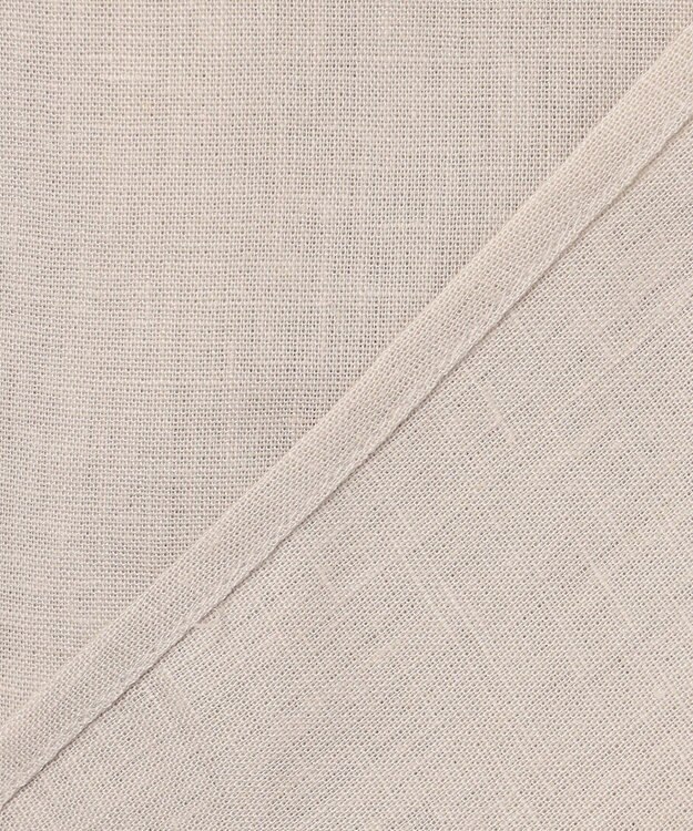 ANY 【洗濯機可能】ライトリネンクロス　チュニック サンドベージュ